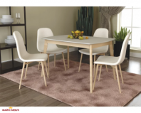 Стол Exen II / Эксен II Интарсио Серый Раскладной 120/160 см