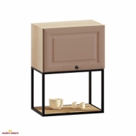 Тумба верхняя В50.72.1Д металл.открытая Атланта глянец