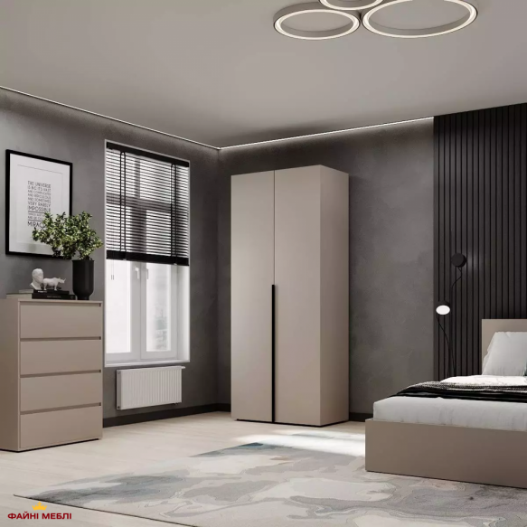 Шкаф распашной комбинированный двухдверный Art In Head №13 Light, ширина 80 см 3 Шкаф распашной комбинированный двухдверный Art In Head №13 Light, ширина 80 см 3