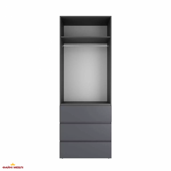 Шкаф распашной комбинированный 2-дверный Art In Head №7 Light 120 см 7