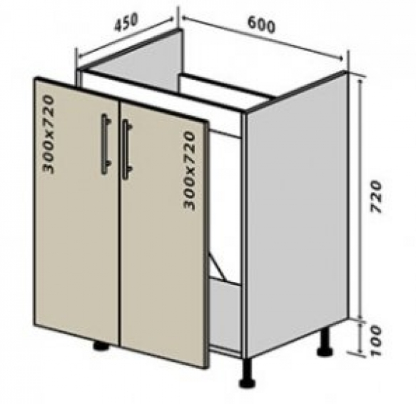 №13 Мойка 60-82 MoDa