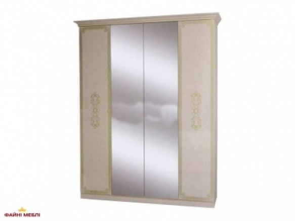 Шкаф 4Д с зеркалом Венеция Нова