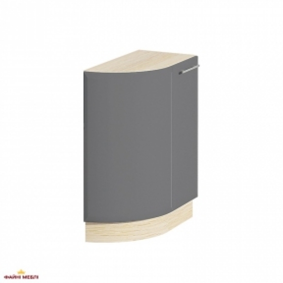 Тумба нижняя Н53.82.2Д барной стойки Хай-тек с цветной печатью