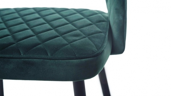 Стул полубарный B-125 изумрудный велюр 6