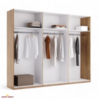 Шафа 6Д Міромарк Белла 6 дверна білий 273 см