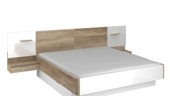 Ліжко 180 (без вкладу, з освітленням LED) Барі 2