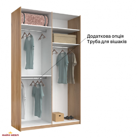Шафа-купе 1,5х2,4 Лілу 4