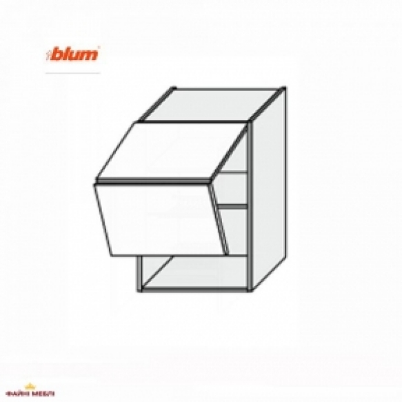 Секція верхня 60В/900 2дв Aventos Pro Blum Міленіум WG