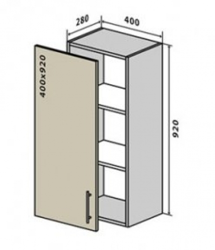 №43 Верх 40-92 MoDa Matt