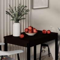 Стол-трансформер Lunch Венге/Чёрный