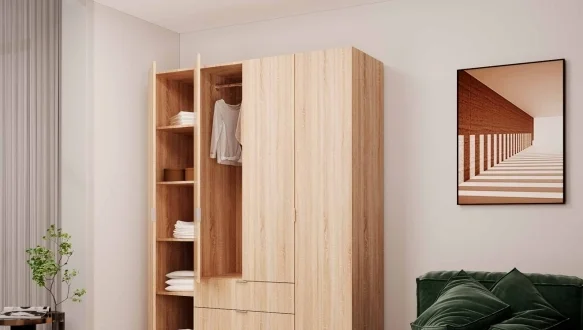 Шафа 4Д Гелар Дорос 4 дверна білий 155 см 7