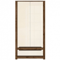 Шкаф SZF2D1S BRW Poland RUSO 2 дверный дуб квитень 104 см