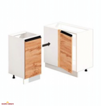 Тумба нижняя Н100х60.82.1Д. угол. Мойка Тренд глянец