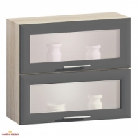 Шкаф верхний В80.72.2СК Бар Хай-Тек глянец перламутр