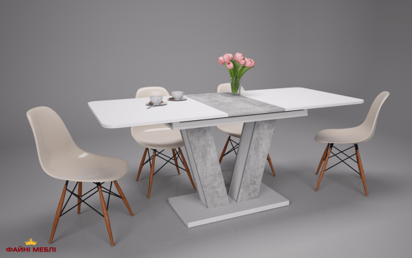 Стол Torino White 4