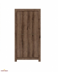 Шафа BRW Poland SZF2D Balin 2 дверный дуб 98 см