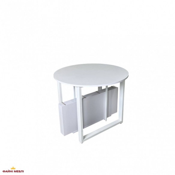 Стол раскладной трансформер MebliRoMax Long Round / Лонг Раунд 90-350 см 6