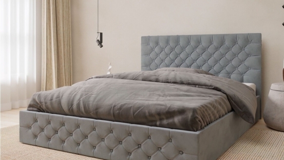 Ліжко м'яке з натурального дерева ArborDrev Каліфорнія Сосна 3