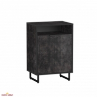 Комод бетон темный F-0003 Форте