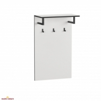 Вешалка для одежды белая F-0001 Форте