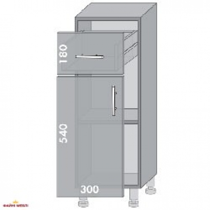 Тумба нижня Н-32 Ніка