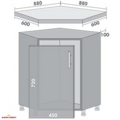 Тумба нижня Н-89 Торонто