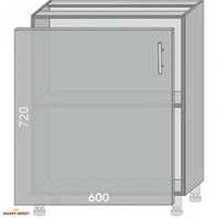 Тумба нижня Н-600 Торонто