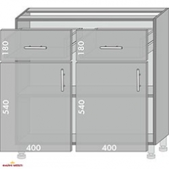 Тумба нижняя Н-820 Торонто