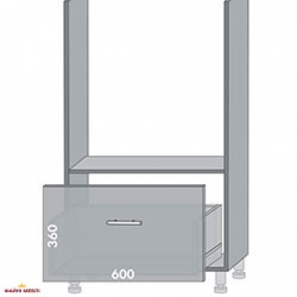 Тумба нижняя Н-64 духовка Диплос
