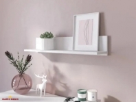 Полка настенная белая SТ0022