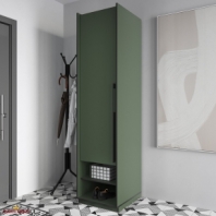 Шафа Морелі R-0002 Рамо 1 дверна зелений димчастий 52 см