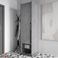 Шафа Морелі R-0002 Рамо 1 дверна бетон тефра 52 см