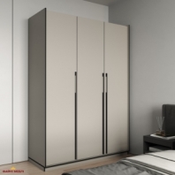 Шафа Морелі R-0015 Рамо 3 дверна кашемір з полицями 150 см