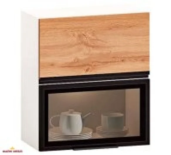 Тумба верхняя В60.72.1Д1СК. Бар Комби Тренд глянец