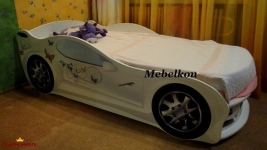 Кровать-машина для девочки 4