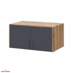 Антресоль висока Дорос Ронді графіт 2-дверна 82 см 4