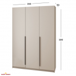 Шафа Mebelstar Оскар трьохдверна Кашемір 150 см 2