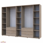 Шафа Дорос Гелар дуб сонома 7 дверна 271,2 см 3