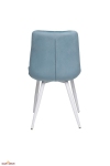 Стілець M-45 блакитний топаз + білий 3
