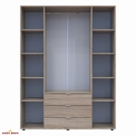 Шафа для одягу Дорос Гелар дуб сонома 4-х дверна 155 см 2