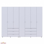 Шкаф Дорос Геллар кашемир 7 дверной 271,2 см 4 Шкаф Дорос Геллар кашемир 7 дверной 271,2 см 4