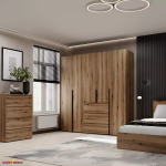 Шкаф распашной комбинированный 5-дверный Art In Head №4 Light 200 см 1 Шкаф распашной комбинированный 5-дверный Art In Head №4 Light 200 см 1