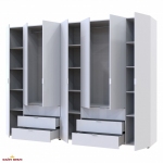 Шкаф Дорос Геллар кашемир 7 дверной 271,2 см 0 Шкаф Дорос Геллар кашемир 7 дверной 271,2 см 0