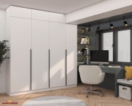 Антресоль Matroluxe Urban / Урбан 3 дверна Біле Дерево 3