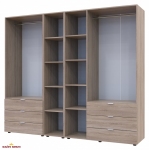 Шафа Дорос Гелар дуб сонома з Етажеркою 5 дверна 231,9 см 2