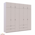 Шафа для одягу Дорос Лукас кашемір 3+3 ДСП 255 см 5