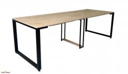 Стіл розкладний трансформер MebliRoMax Long / Лонг 80-240 см 14