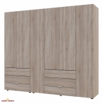 Шафа Дорос Гелар дуб сонома 6 дверна 232,5 см 6