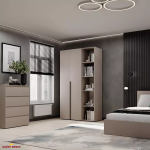 Шкаф распашной комбинированный двухдверный Art In Head №11 Light, ширина 120 см 3 Шкаф распашной комбинированный двухдверный Art In Head №11 Light, ширина 120 см 3