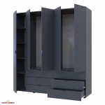Шафа Дорос Гелар графіт 5 дверна 193,7 см 0